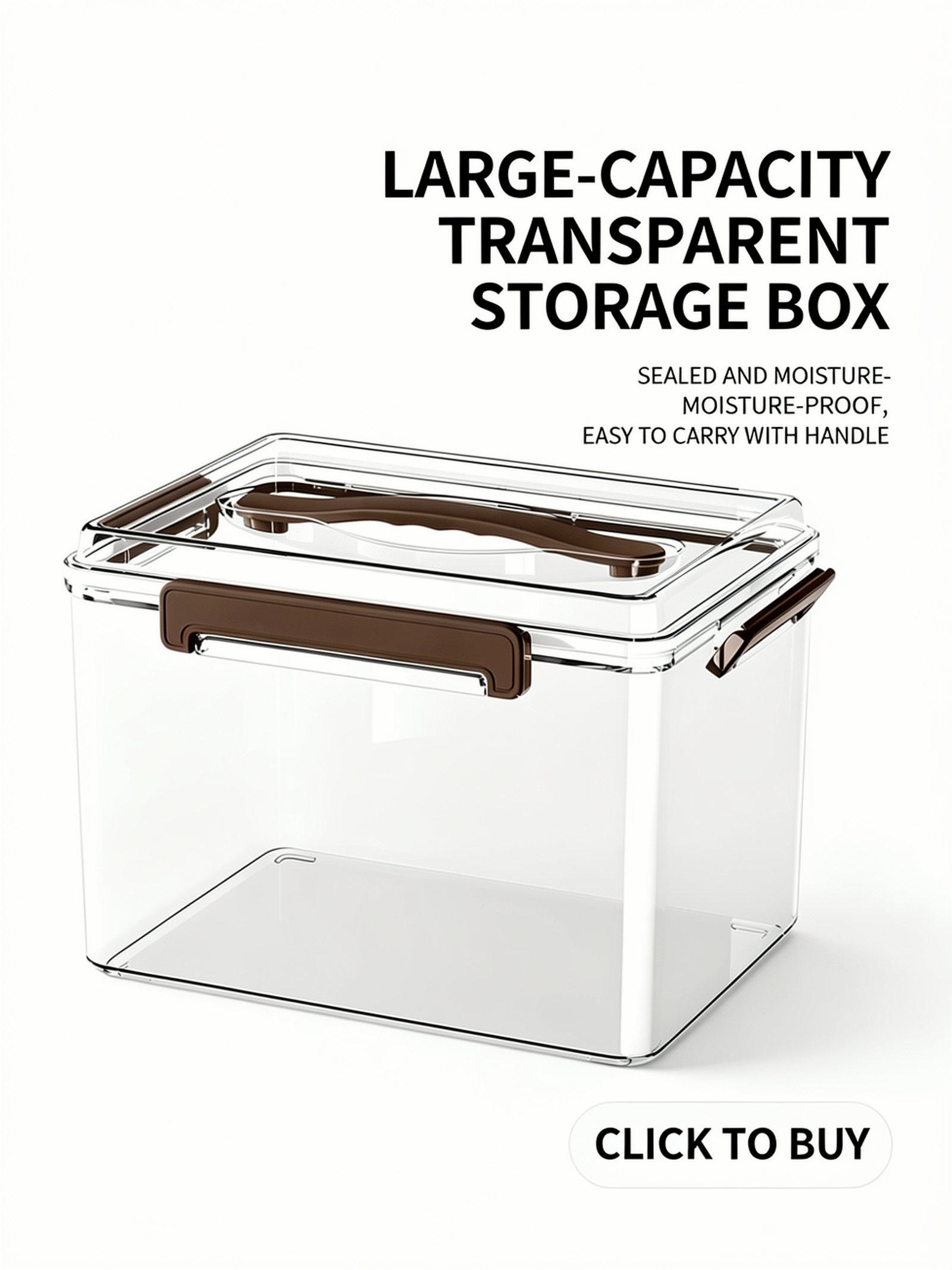 Transparent PC Storage Box - 图片 5