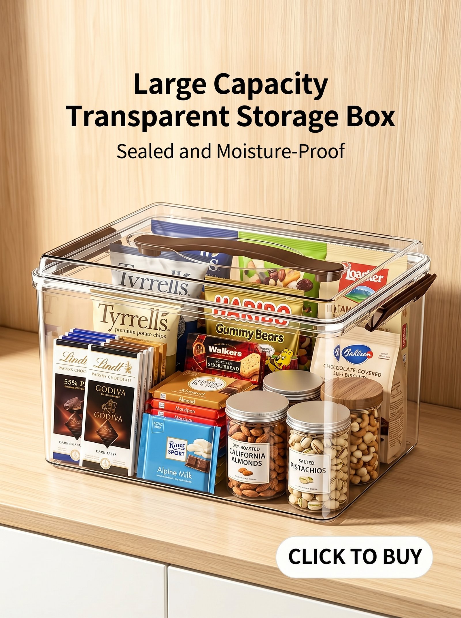 Transparent PC Storage Box - 图片 2