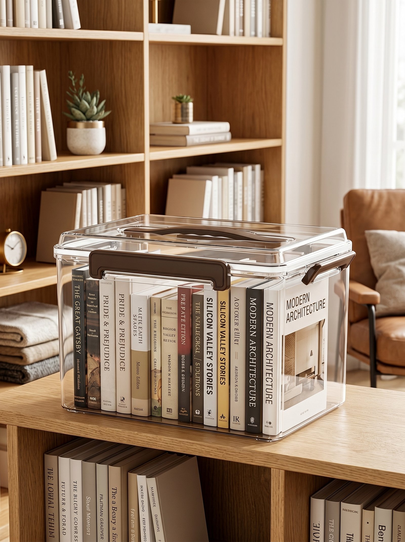 Transparent PC Storage Box - 图片 4